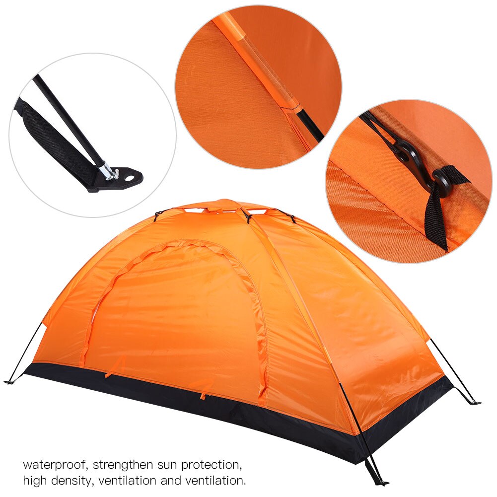 Cheap Goat Tents 200x100x100cm Tent Outdoor Single Person Leisure Waterproof Tent Oxford Cloth Outdoor Tent for Camping Fishing Climbing Tents 